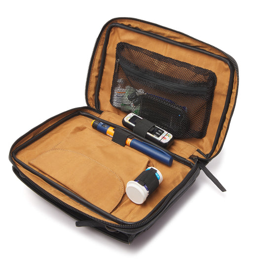 Schoudertas Voor Diabetes 10 – Brown | Sweet Collections