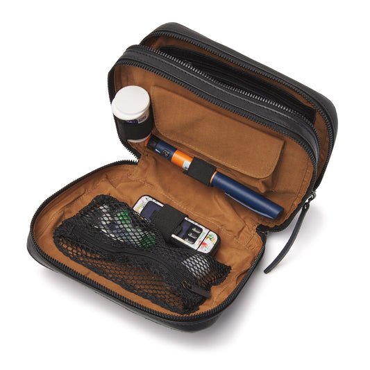 Schoudertas Voor Diabetes 1 – Brown | Sweet Collections