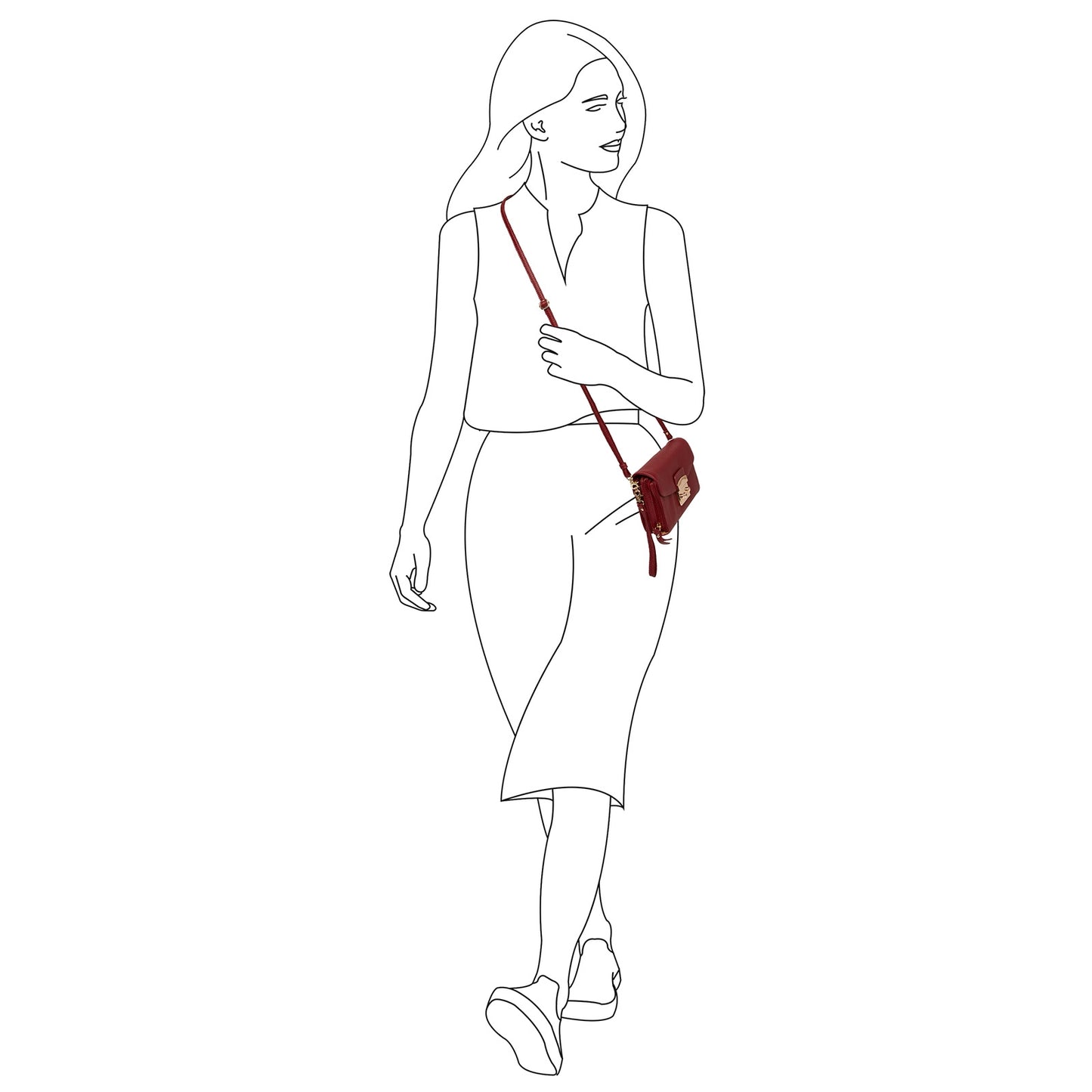 Schoudertas / Clutch voor diabetes
