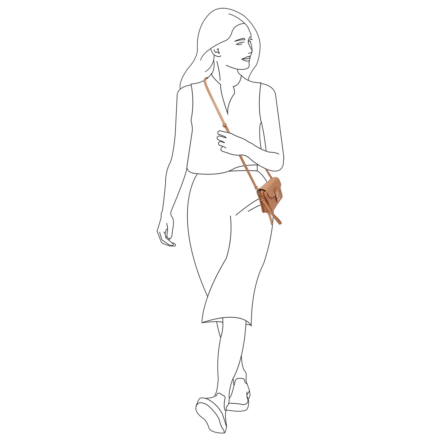 Schoudertas / Clutch voor diabetes