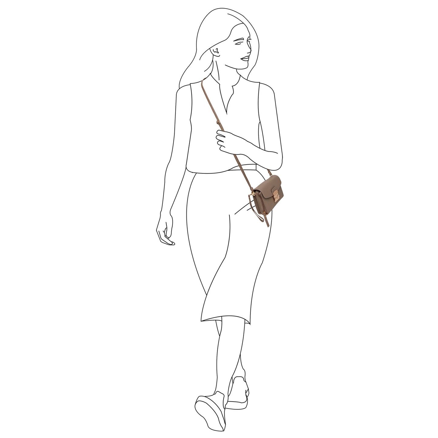 Schoudertas / Clutch voor diabetes