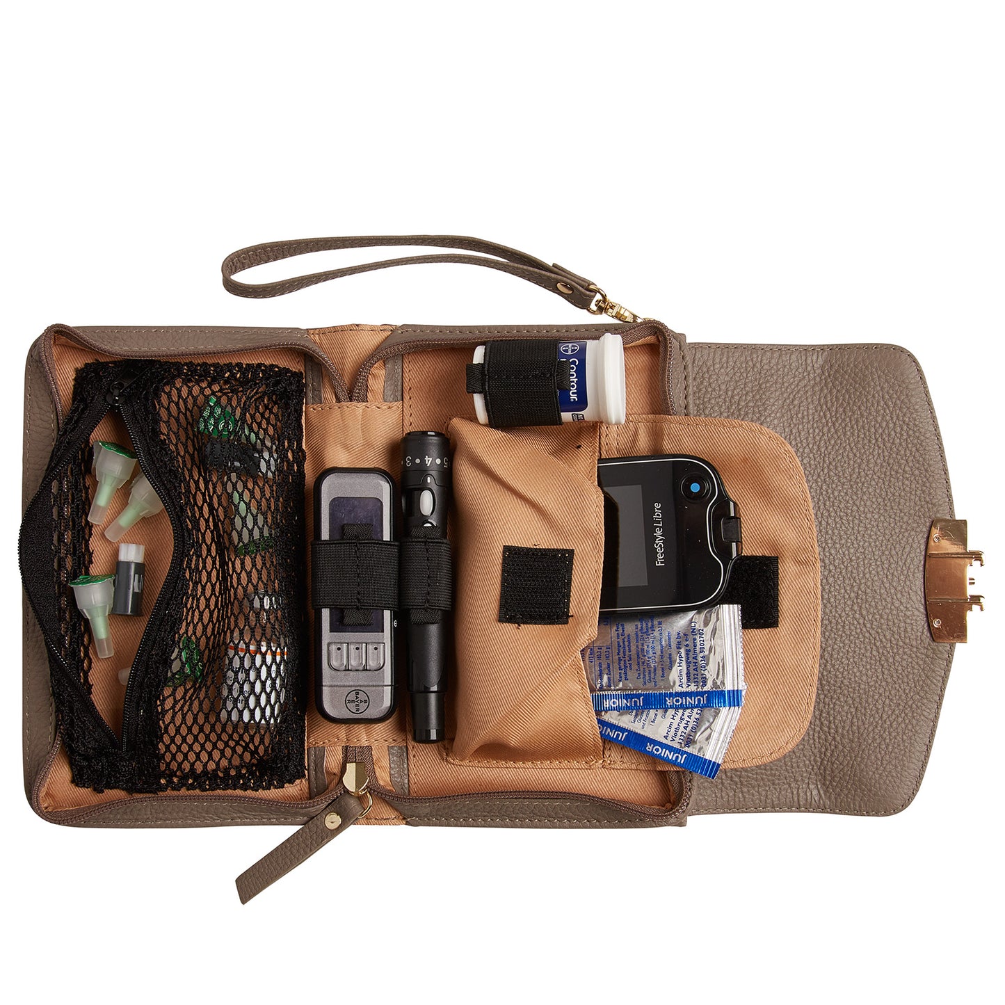 Schoudertas / Clutch voor diabetes
