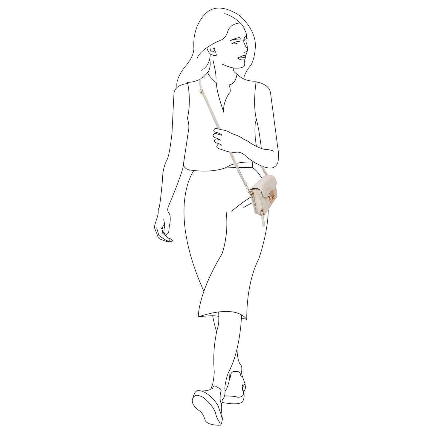 Schoudertas / Clutch voor diabetes